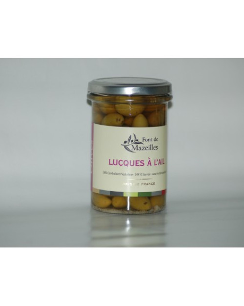 OLIVE LUCQUES A L'AIL